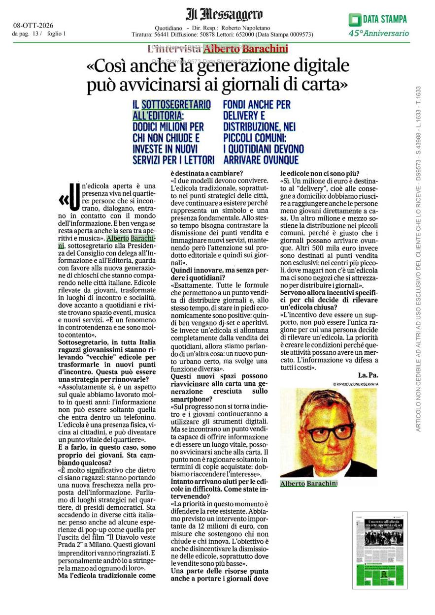Messaggero Barachini